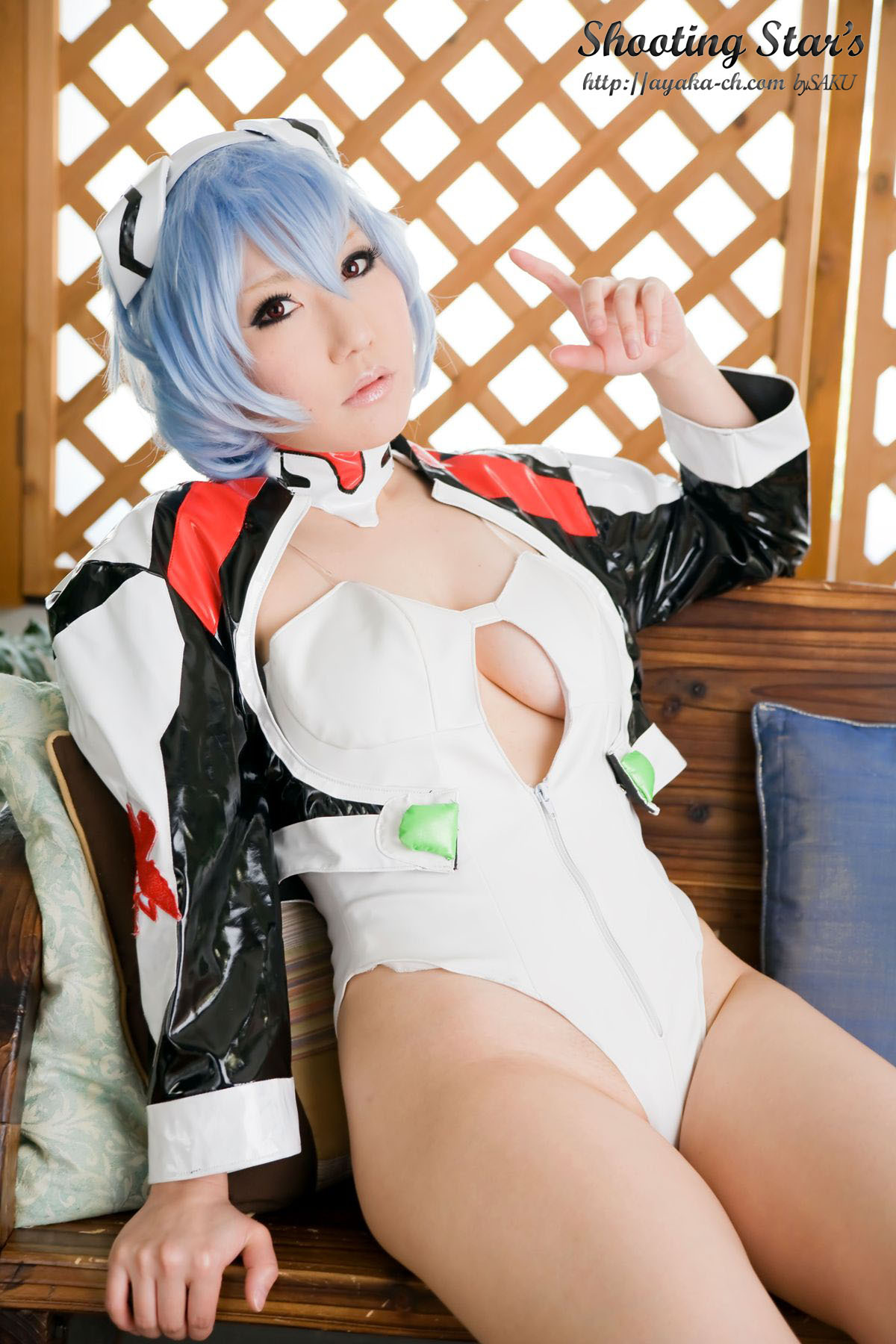 [Cosplay]  Evangelion - Big Tits Rei Ayanami 2